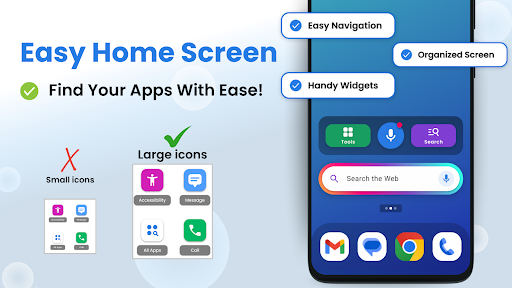 Big Keyboard: Easy Homescreen screenshot 3