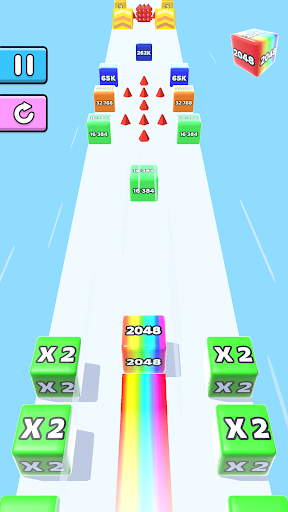 Jelly Run 2048 screenshot 4