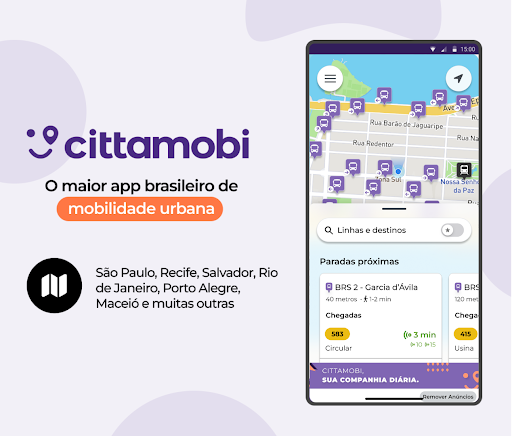 Cittamobi: Ônibus e Trilhos screenshot 4
