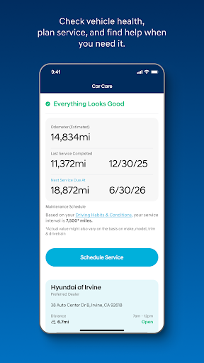 MyHyundai with Bluelink screenshot 1