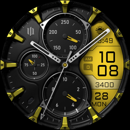 S4U Assen - Hybrid watch face screenshot 1