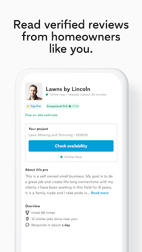 Thumbtack: Hire Service Pros screenshot 4