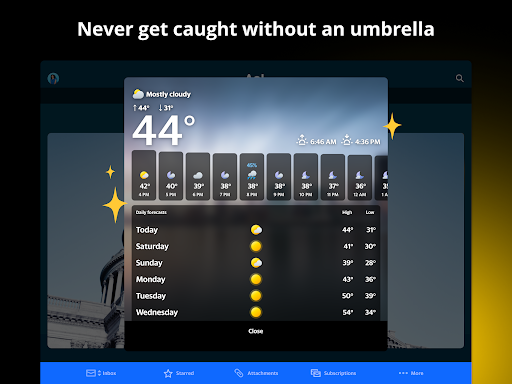 AOL: Email News Weather screenshot 13