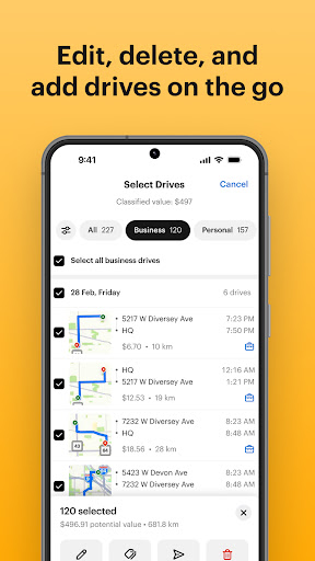 Mileage Tracker & Log - MileIQ screenshot 13