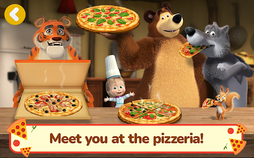 Masha and the Bear Pizza Maker screenshot 11