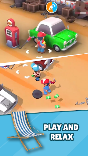 Gas Station: Junkyard Tycoon screenshot 1