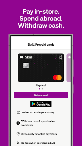 Skrill - Fast, secure payments screenshot 3