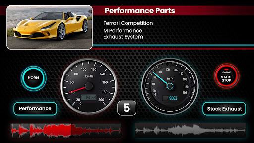 Car Engine Sounds - Gas Pedal screenshot 26