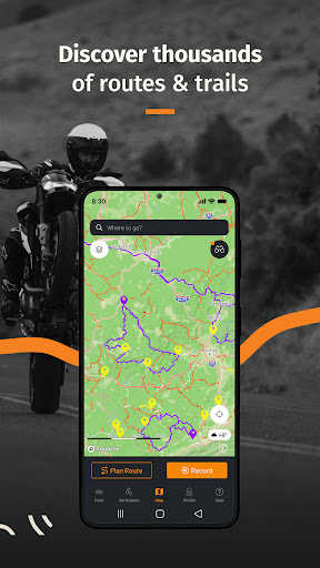 REVER - Motorcycle GPS & Rides screenshot 2