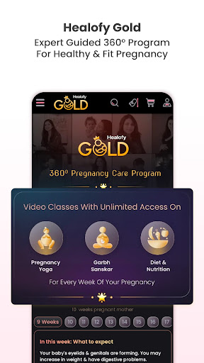 Healofy Pregnancy & Parenting screenshot 1