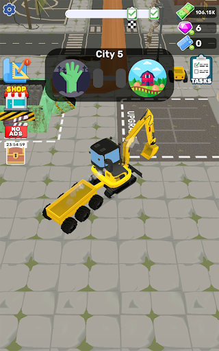 Dozer Demolish: City Tear Down screenshot 1