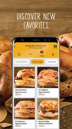 Einstein Bros Bagels screenshot 1