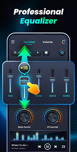 Volume Bass Booster, Equalizer screenshot 8