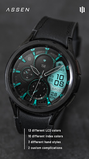 S4U Assen - Hybrid watch face screenshot 6