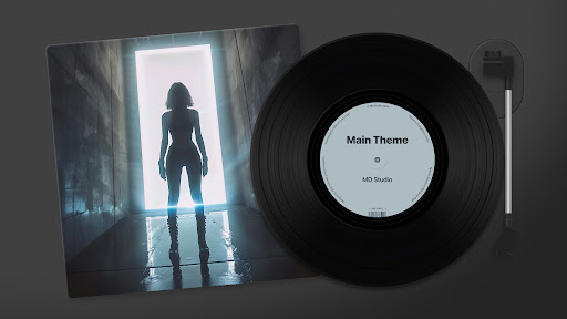 MD Vinyl - Music Player Widget screenshot 2