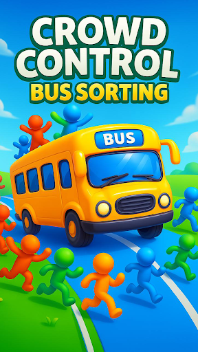 Crowd Control - Bus Sorting screenshot 1