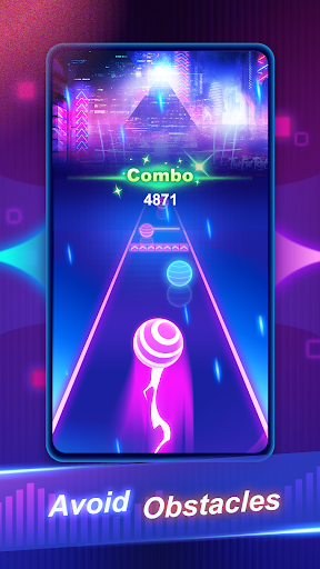 Rolling Music Ball: EDM Rush screenshot 15