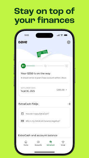 Dave: Credit, Cash & Money App screenshot 1