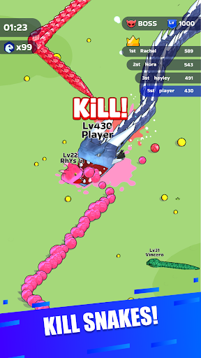 Snake Clash! screenshot 3