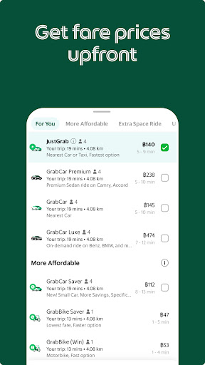 Grab - Taxi & Food Delivery screenshot 8