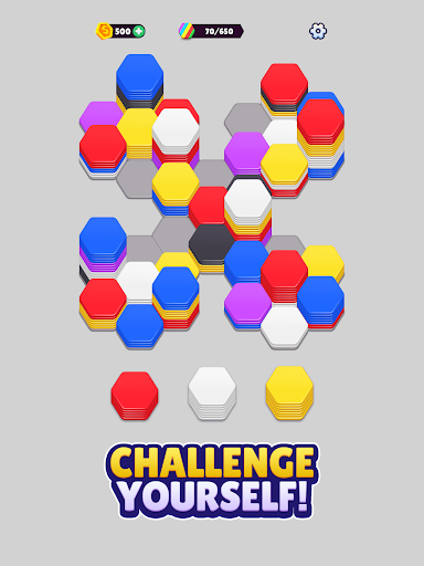 Hexa Sort screenshot 1