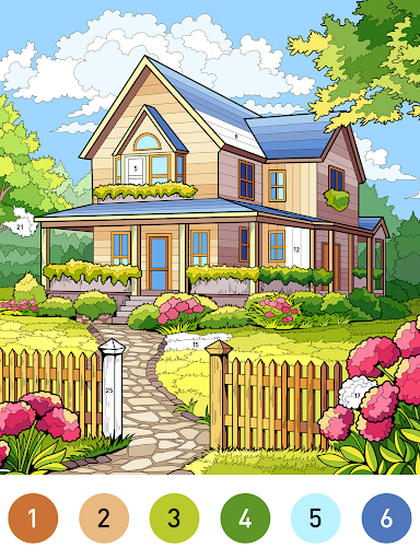 Country Farm Coloring Book screenshot 7