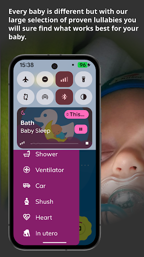 BabySleep: Whitenoise lullaby screenshot 5