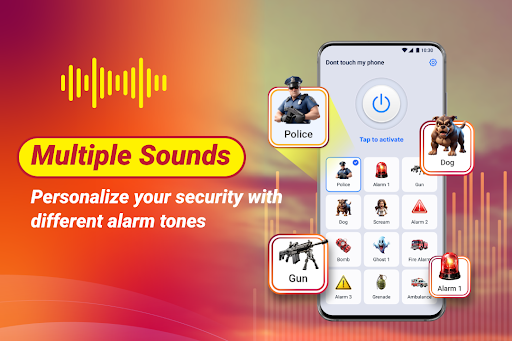 Anti Theft Phone Alarm screenshot 1