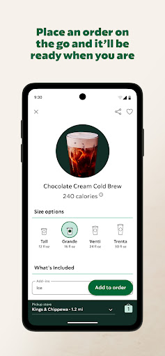Starbucks screenshot 1