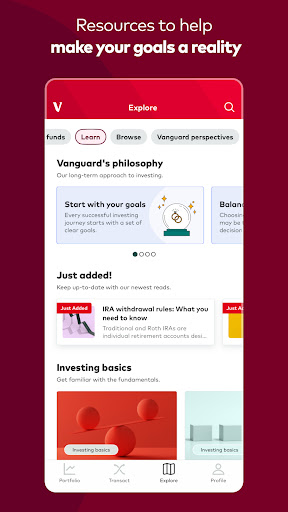 Vanguard: Save, Invest, Retire screenshot 6