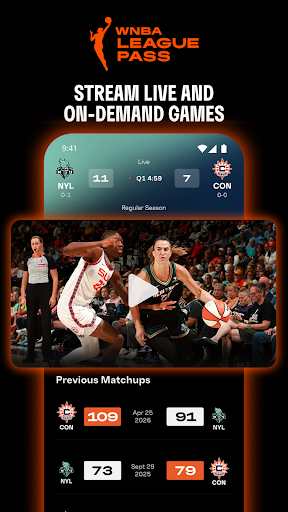 WNBA - Live Games & Scores screenshot 5