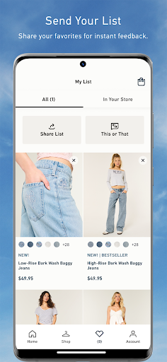 Hollister Co. screenshot 2