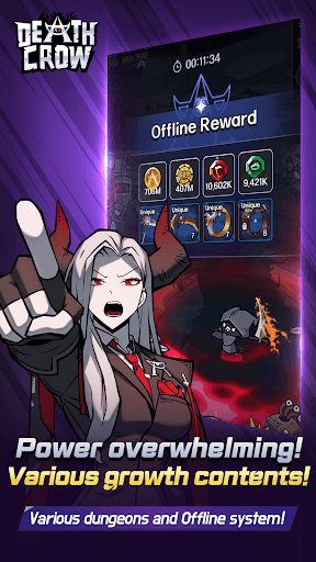 Death Crow : dc idle RPG screenshot 18