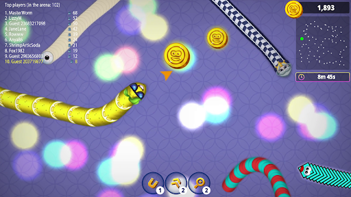 Worms Zone .io - Hungry Snake screenshot 8