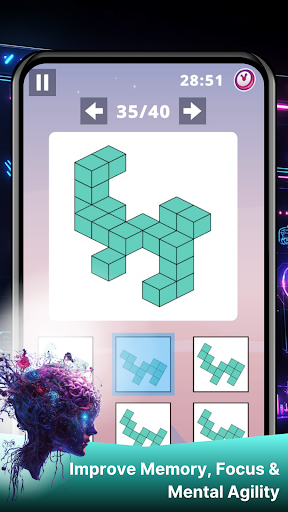 IQ Test: Logic Brain Training screenshot 3