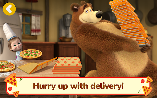 Masha and the Bear Pizza Maker screenshot 10