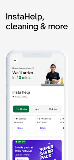 Urban Company: InstaHelp &more screenshot 8