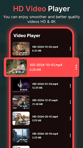 Flivio Video Player All Format screenshot 1