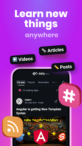 daily.dev - stay up to date screenshot 5