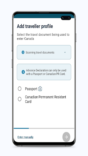 ArriveCAN screenshot 3