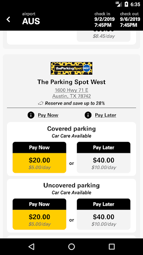 The Parking Spot screenshot 1