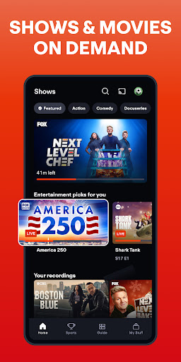 Fubo: Watch Live TV & Sports screenshot 2
