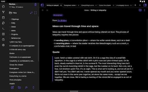 Obsidian screenshot 17