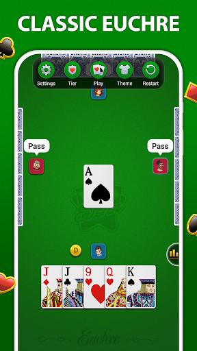 Euchre - Card Game Offline screenshot 1