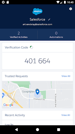 Salesforce Authenticator screenshot 3