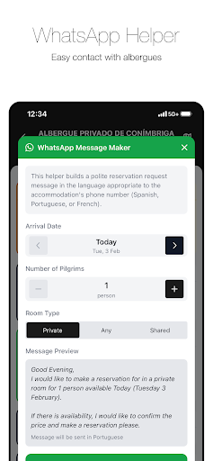 Wise Pilgrim Camino Portugués screenshot 4