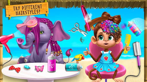 Jungle Animal Hair Salon 2 screenshot 2