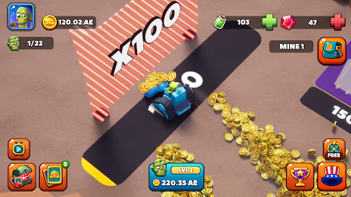Idle Zombie Miner: Gold Tycoon screenshot 8