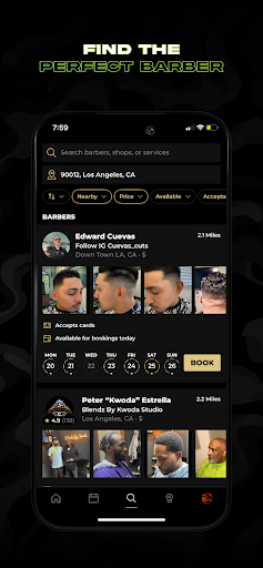 theCut: Find & Book Barbers screenshot 5
