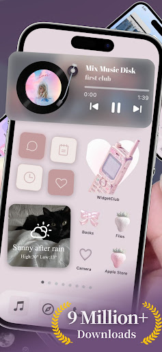 WidgetClub:Widget, Theme, Icon screenshot 11